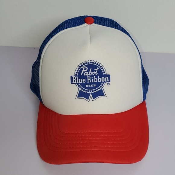 PBR Other - PBR beer brand trucker snap back hat
